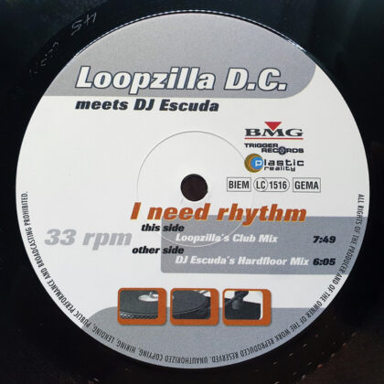 Loopzilla D.C. Meets DJ Escuda – I Need Rhythm