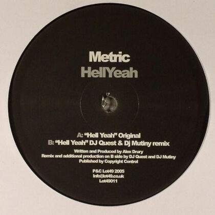 Metric* – Hell Yeah